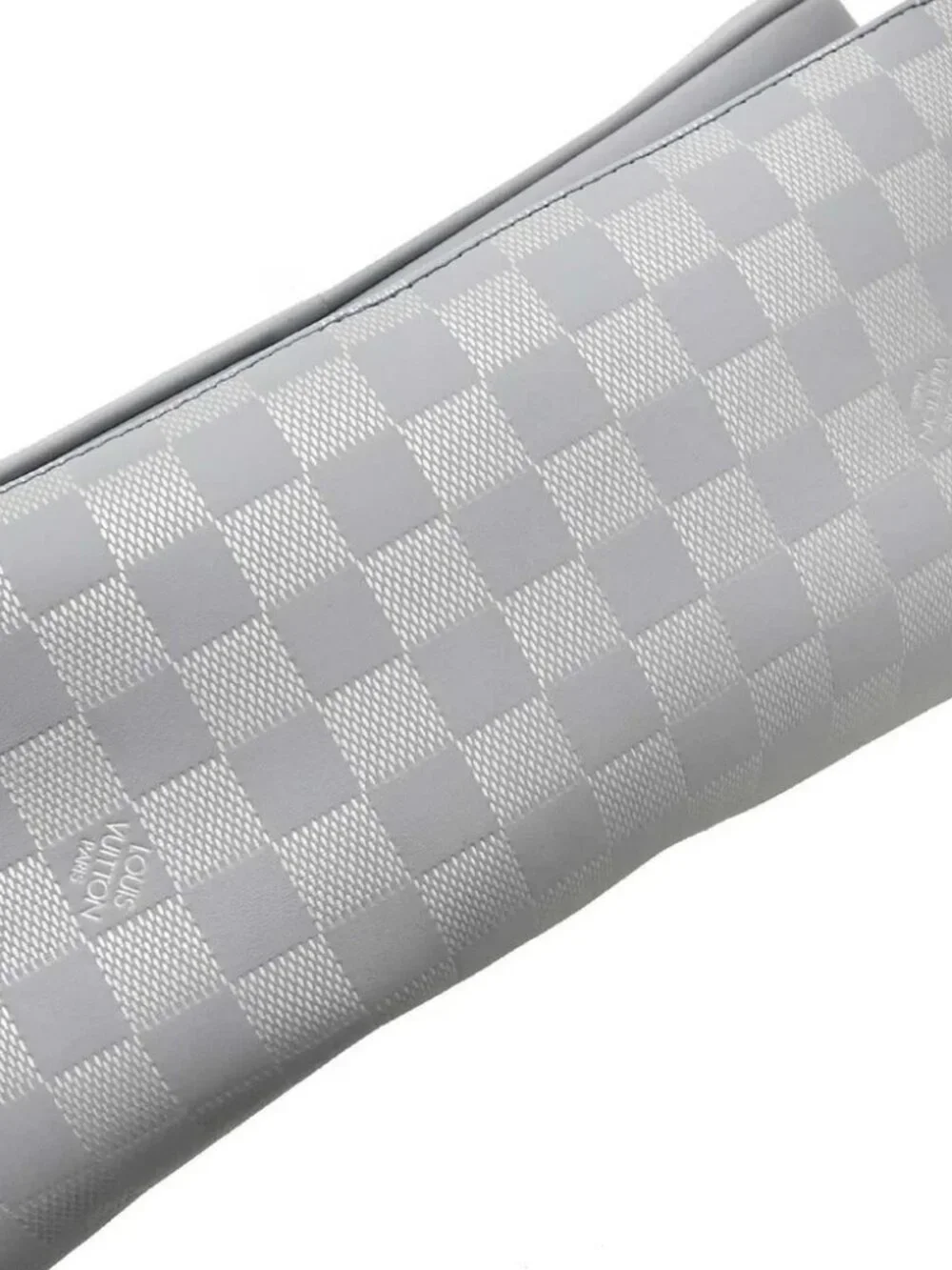 Louis Vuitton Silver Damier Infini Backpack